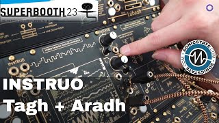 Video thumbnail for Superbooth 2023: Instruo - Tagh Ladder Filter and Aradh by sonicstate