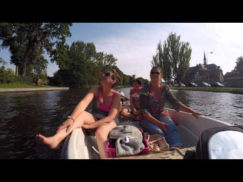 Boottochtje door Alkmaar