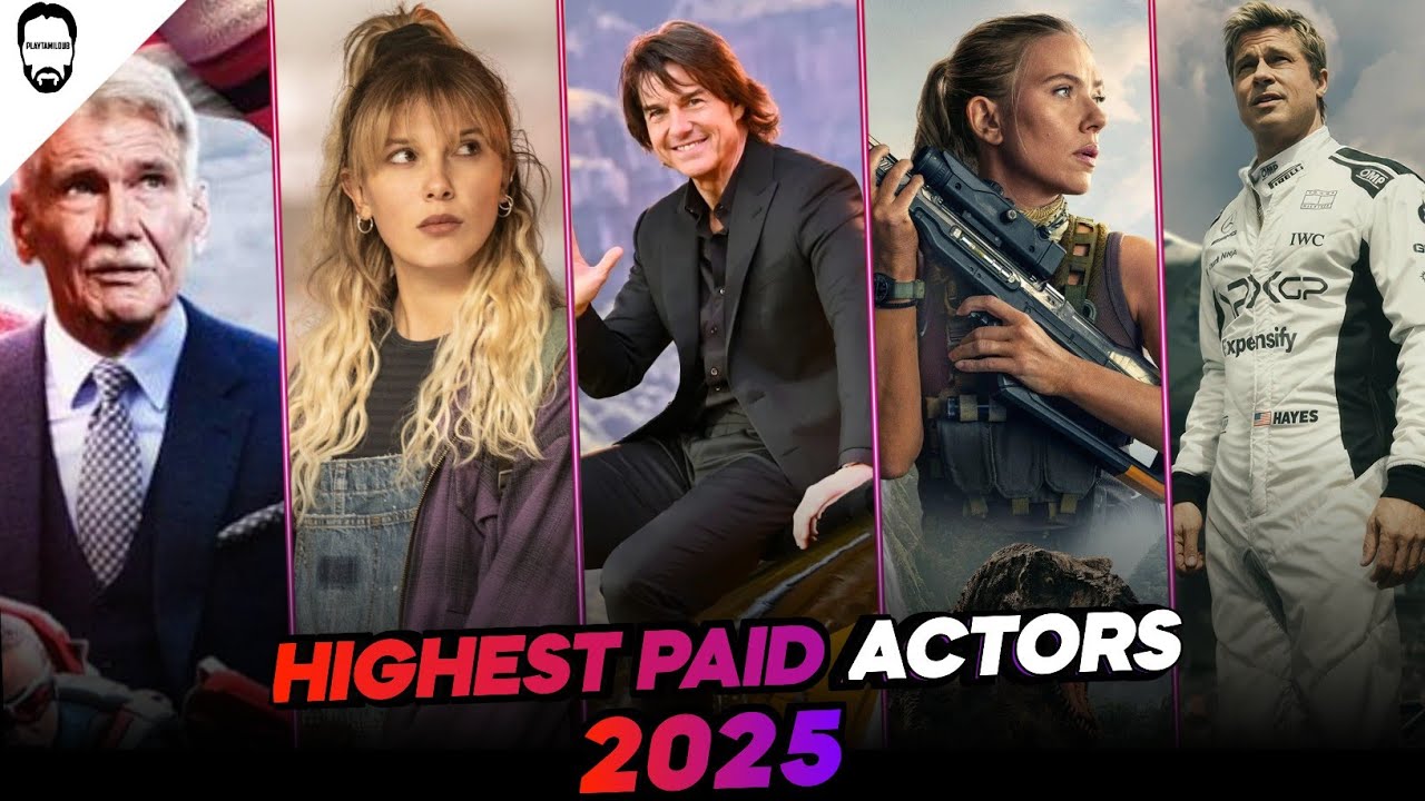 Highest Paid Actors in 2025 🔥 Playtamildub 