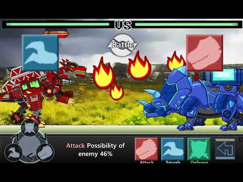 Tricera Blue - Combine! Dino Robot Video