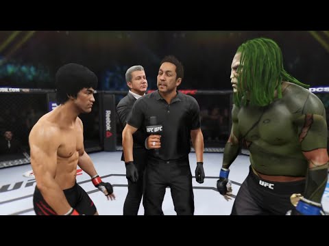 UFC 2 - Bruce Lee vs. Swamp Alien - Crazy UFC 👊🤪