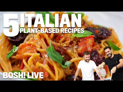 5 ITALIAN INSPIRED VEGAN RECIPES