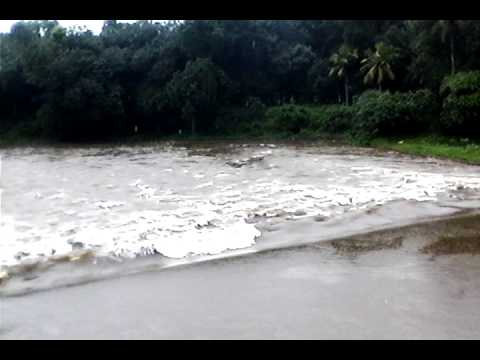 JISHNU CREATIONS ACHANKOVIL RIVER OVER FLOWING