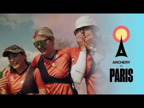 The first Dutch women’s team at the Olympics since 1992 | #ArcheryinParis