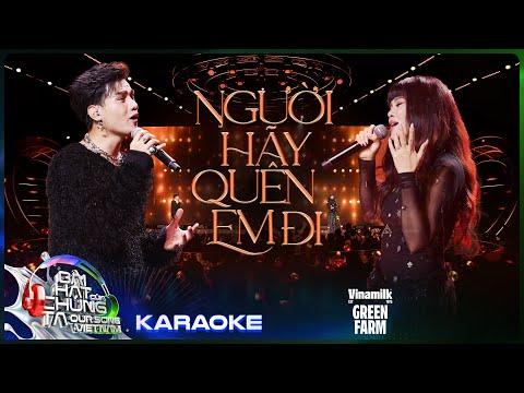 [Karaoke] Người Hãy Quên Em Đi - Ngọc Anh x Phan Duy Anh | Our Song Việt Nam
