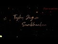 Tujhe Jitna Me Pyar Karu Yaara Kisi Aur Se Na Kiya WhatsApp Status