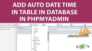 How to Add Auto Current Date Time or Year in Table MySQL Database