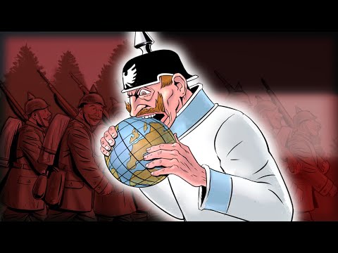 How did Germany plan to "conquer the World" in WW1?