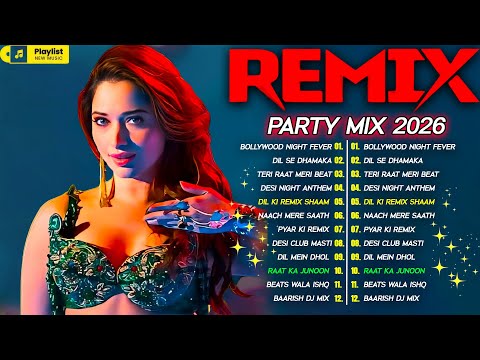 Nonstop Party Remix Songs🔥 Bollywood DJ Mashup 2026 | Latest Hindi Dance Hits.