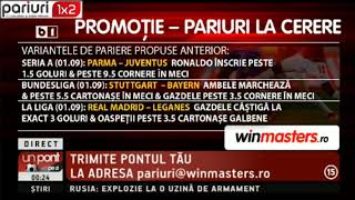 UPZ: Cotele bomba ale weekendului au fost selectate » 3 variante!