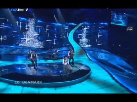 Simon Mathew - All Night Long (Eurovision 2008 - Denmark) Broadcasting by ERT