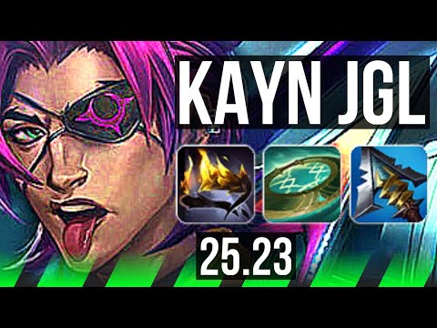 KAYN vs KHA'ZIX (JGL) | Legendary, 7 solo kills | EUW Master | 25.23