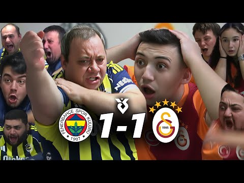 FENERLİLER ve GALATASARAYLILAR DERBİYİ BİRLİKTE İZLERSE... | Fenerbahçe - Galatasaray