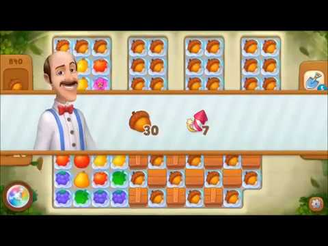 Gardenscapes level 840