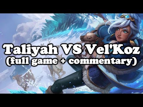 Climbing to Master: The quest towards becoming Best Taliyah EU - Taliyah vs Vel'Koz