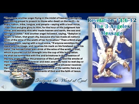 Revelation 14 6 12 The Three Angels Message