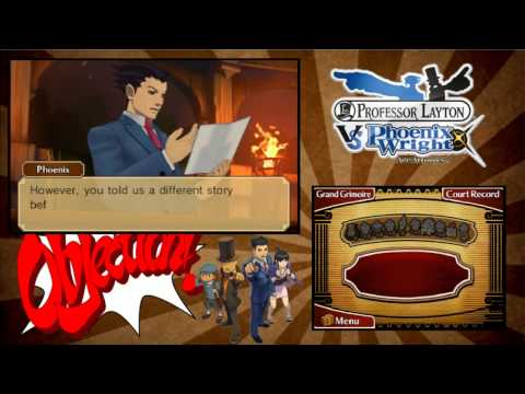 Prof. Layton vs. Phoenix Wright: Ace Attorney pt137 - Case of Mistaken Footprints