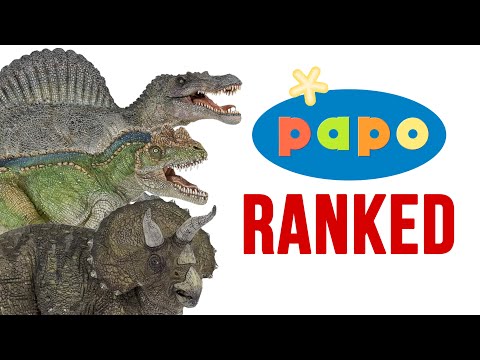 Ranking EVERY Papo Dinosaur