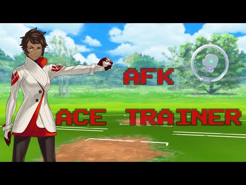 PLATINUM Ace Trainer Medal in 1 DAY in Pokémon Go (AFK)