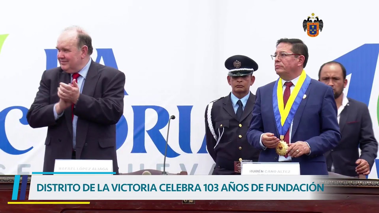 Burgomaestre de La Victoria entrega las Llaves de la Ciudad al alcalde de Lima