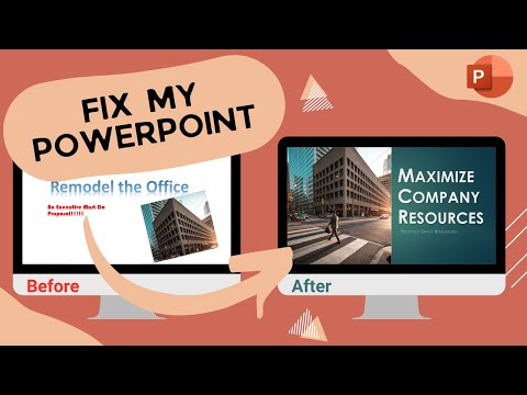 Improve My Presentation - A Slide Deck Makeover