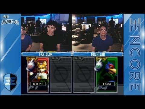 Super Smashed Out Melee 1 - FKA | Slox Vs. MKSF | lint - Winners Semi-Finals