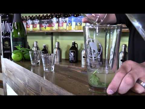 X-Pear-A-Mint Martini