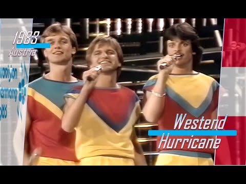 eurovision 1983 Austria 🇦🇹 Westend - Hurricane ᴴᴰ
