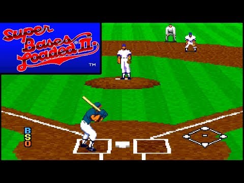 Super Bases Loaded 2 ... (SNES) Gameplay