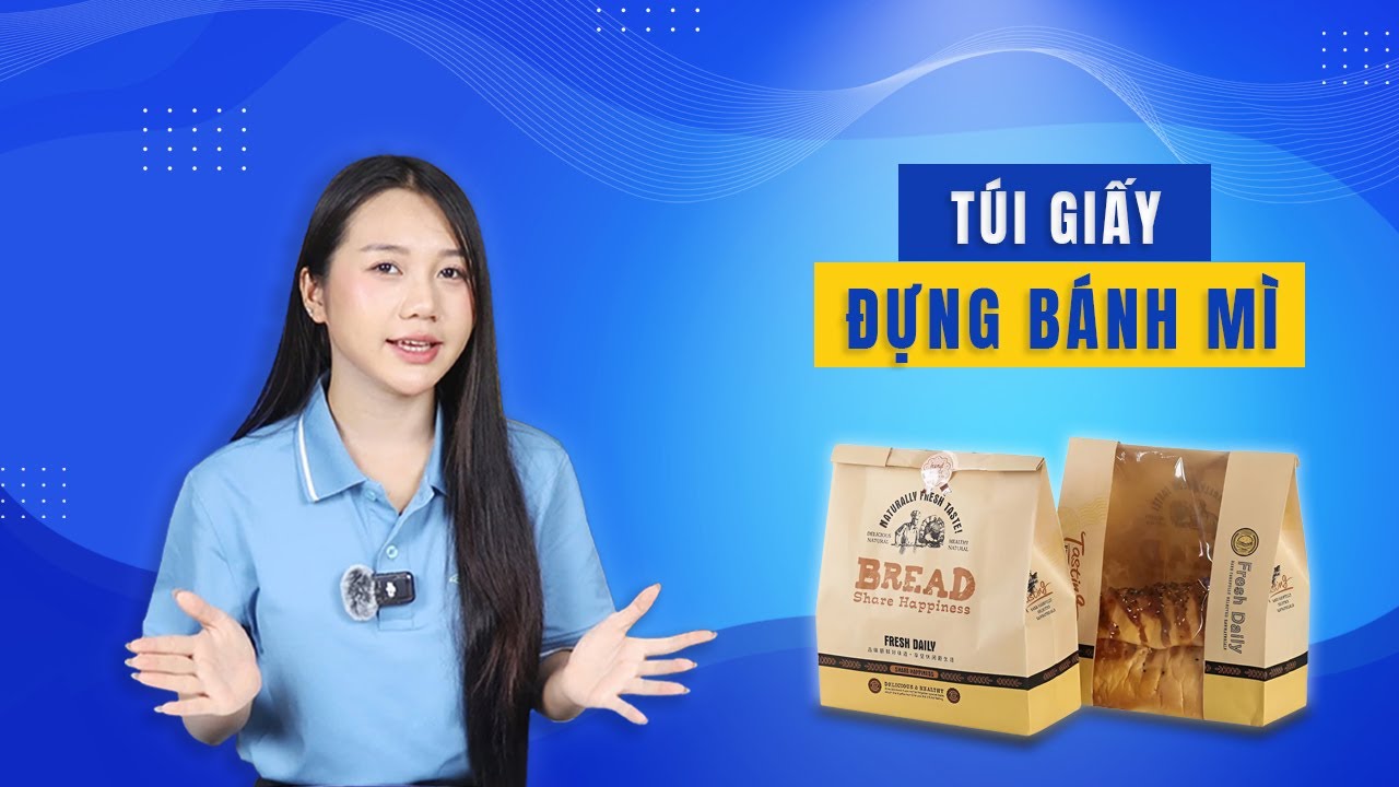 Túi Giấy Đựng Bánh Mì Chống Dầu, In Logo, Giá Xưởng | Vinpack