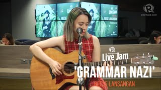Reese Lansangan – &#39;Grammar Nazi&#39; (Rappler Live Jam)