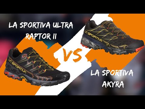 La Sportiva Akyra VS Ultra Raptor 2 - confronto tra le migliori scarpe da trial o mountain running