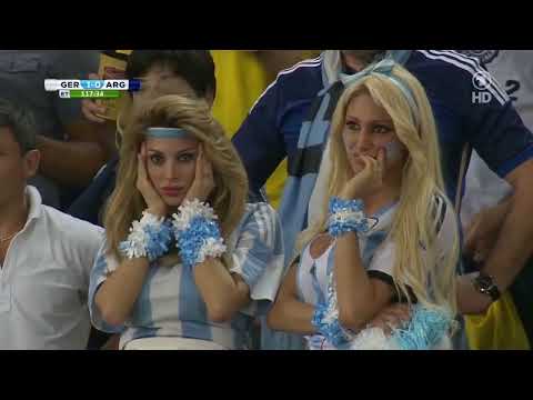 WM-Finale 2014 Deutschland vs Argentinien, die letzten 8 min...