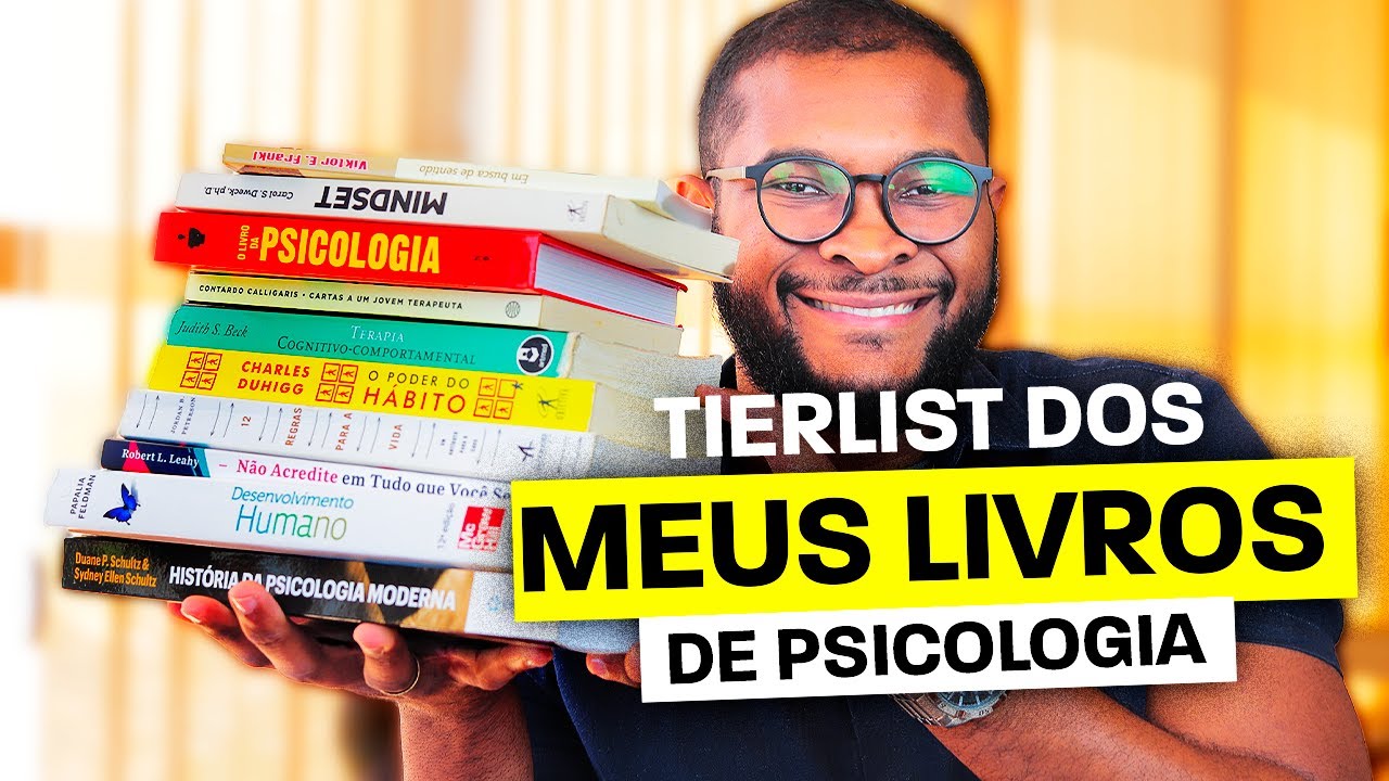 TIERLIST | ANALISANDO MEUS LIVROS DE PSICOLOGIA