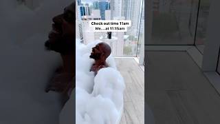 Is this you? 😂 Plot twist my hotel status allows me to check out at 4pm📍 W Panama #travel #panama