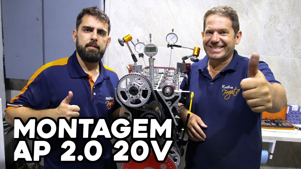 MAIS UM AP!?! 🤔 ESSE SIM É UM AP DE RESPEITO!! MONTAGEM VW AP 2.0 20V 🚀💨