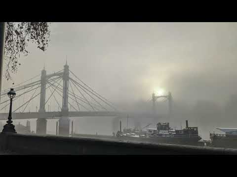 The PoguestrA  -  Misty Morning, Albert Bridge