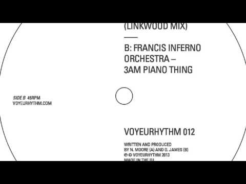 Francis Inferno Orchestra - 3AM Piano Thing  [Voyeurhythm Records]