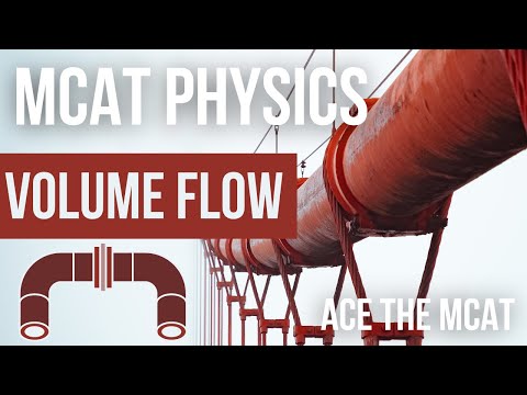 MCAT Physics: Volume Flow Rate