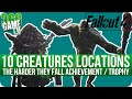 Fallout 4 - 10 Giant Creature (Behemoth/Mirelurk Queen) Locations - The Harder They Fall Achievement
