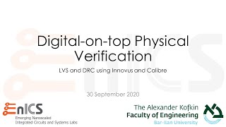 Digital-on-top Physical Verification (Fullchip LVS/DRC) - Part 1