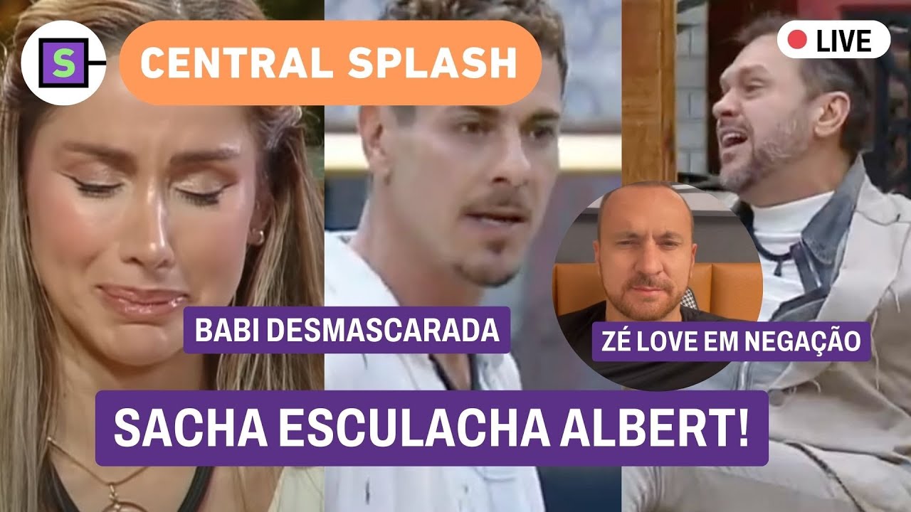 🔴 Babi DESMASCARADA fora da FAZENDA! Sacha DEBOCHA de Albert! Zé Love cai em negação e + AO VIVO