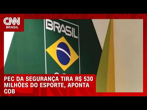 PEC da Segurança tira R$ 530 mi do esporte e prejudica Olimpíadas, diz COB | CNN PRIME TIME