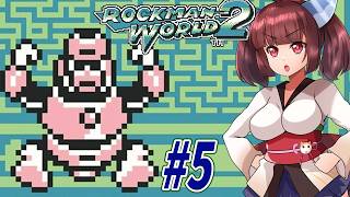 【ロックマンワールド2】GBロックマンワールド２やっていく東北きりたんと音街ウナ part5　【VOICEROID実況】