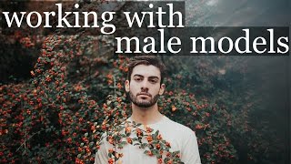 BEHIND THE SCENES: MALE MODEL | how to use a prism + shoot through objects