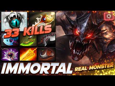 Lifestealer Walking Dead 33 Frags - Dota 2 Pro Gameplay [Watch & Learn]