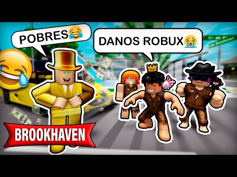 SIENDO POBRES en BROOKHAVEN 💸😭 con @ONEFLOWYT @zerflox9844
