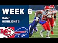 Chiefs vs. Bills Week 6 Highlights | NFL 2020