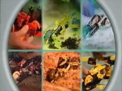 Rare Short 10s UK/USA Roboriders TV Commercial - LEGO 2000