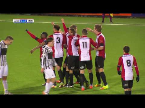 Samenvatting Achilles '29 - FC Emmen Speelronde 15